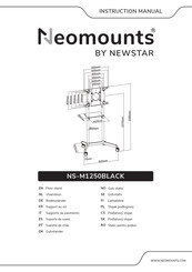 NewStar Neomounts NS-M1250BLACK Manuel D'instructions