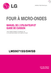 LG LMS9071SB Manuel De L'utilisateur