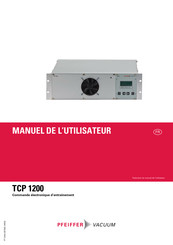 Pfeiffer Vacuum TCP 1200 Manuel De L'utilisateur