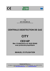 Tecno Control CITY CE516P Manuel D'utilisation