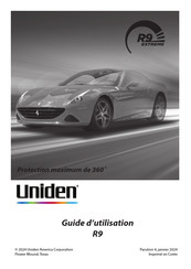 Uniden R9 Guide D'utilisation