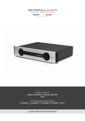 Waterfall Audio RS700 WATERFALL SPECIAL EDITION Mode D'emploi