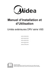 Midea DRV V8S Série Manuel D'installation Et D'utilisation