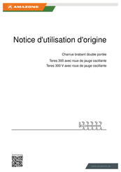 Amazone Teres 300 Notice D'utilisation D'origine