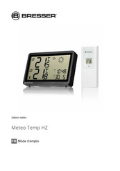 Bresser Meteo Temp HZ Mode D'emploi