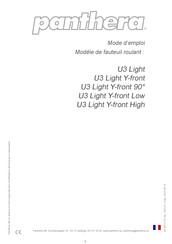 panthera U3 Light Y-front Low Mode D'emploi