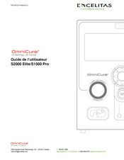 Excelitas Technologies OmniCure S2000 Elite Guide De L'utilisateur