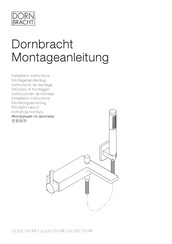 Dornbracht Lulu 33 200 710-06 Instructions De Montage