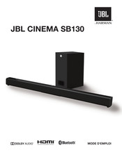 Harman JBL CINEMA SB130 Mode D'emploi