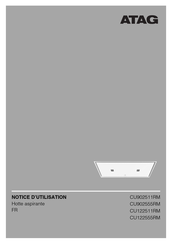 Atag CU122555RM Notice D'utilisation