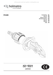 Holmatro PCU50 Mode D'emploi