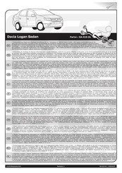 ECS Electronics DA-015-DL Instructions D'installation