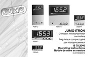 JUMO iTRON B 702044 Notice De Mise En Service