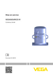 Vega VEGASOURCE 81 Mise En Service