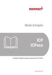 Memmert ICP Mode D'emploi