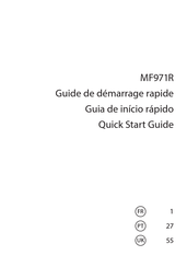 ZTE MF971R Guide De Démarrage Rapide