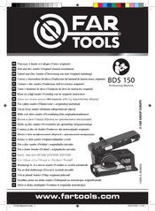 Far Tools BDS 150 Notice Originale