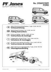 PF Jones 19060578PF Instructions De Montage