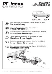 PF Jones 29040508PF Instructions De Montage