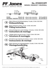 PF Jones 29500553PF Instructions De Montage