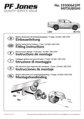 PF Jones 19500661PF Instructions De Montage