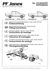 PF Jones 19130507PF Instructions De Montage