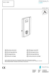 Pressalit Care R8112 Notice De Montage