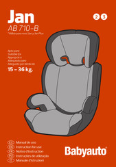 Babyauto AB 710-B Notice D'instruction