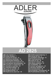 Adler europe AD 2825 Mode D'emploi