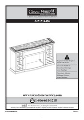 Twin-Star International ClassicFlame 32MM4486 Instructions De Montage