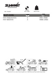 Summit SUP-046 Instructions De Montage