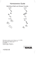 Kohler K-11608 Guide De Propriétaire