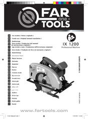 Far Tools IX 1200 Notice Originale