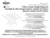 Whalen Bayside Furnishings CSC9PCHD-6CT 1363132 Instructions De Montage