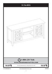 Twin-Star International TC54-8951 Instructions De Montage