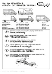 ConWys AG 19500658CR Instructions De Montage