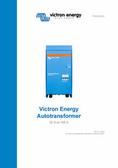 Victron energy Autotransformer 120/240V-32A Manuel