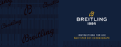 Breitling NAVITIMER B01 Mode D'emploi