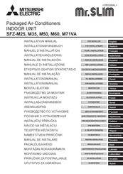 Mitsubishi Electric Mr. SLIM SFZ-M60VA Manuel D'installation