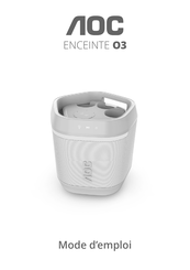 AOC ENCEINTE O3 Mode D'emploi