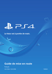 Sony PlayStation 4 Guide De Mise En Route
