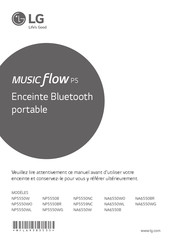 LG Music Flow P5 NP5559NC Mode D'emploi