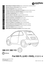 Westfalia Automotive 306 311 300 113 Notice De Montage Et D'utilisation