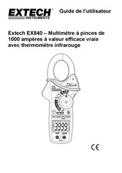 Extech Instruments EX840 Guide De L'utilisateur