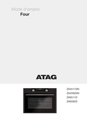 Atag ZX6592D Mode D'emploi