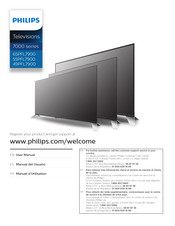 Philips 55PFL7900/F7 Manuel D'utilisation