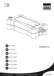 GYS FLASH 6.12 LITHIUM Mode D'emploi