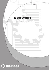 Diamond DFE8/6 Mode D'emploi