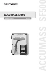 Milltronics ACCUMASS SF500 Manuel D'utilisation