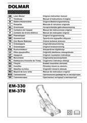 Dolmar EM-370 Manuel D'instructions D'origine